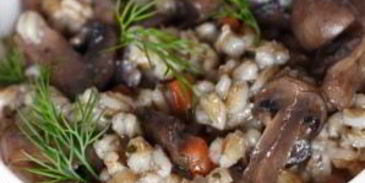 каша перловая постная