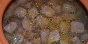 каша перловая с говядиной