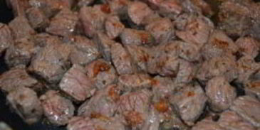 каша перловая с говядиной