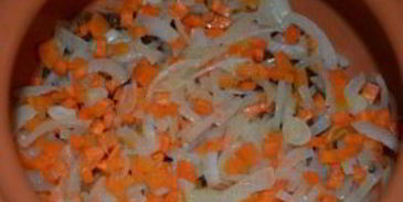 каша перловая с говядиной