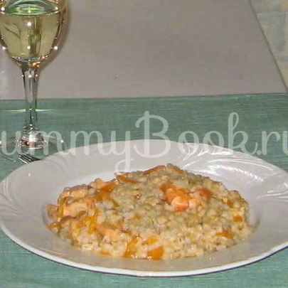 Каша перловая в итальянском стиле