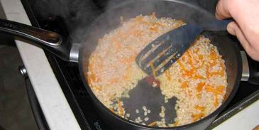 каша перловая в итальянском стиле