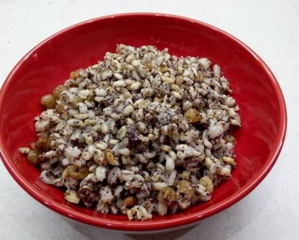 Кутья из перловки в термосе