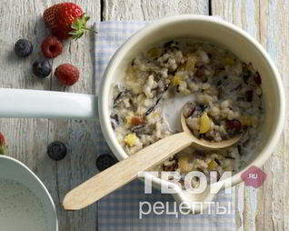 Запеченная каша в духовке