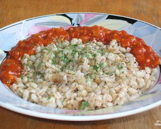 Перловая каша на воде