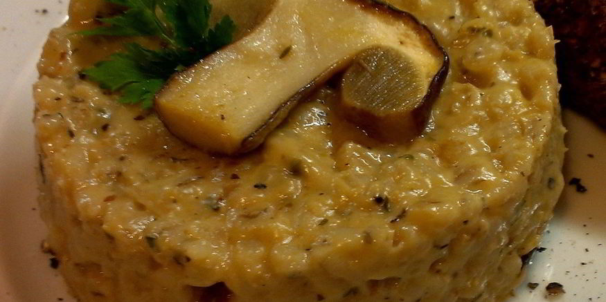 Рецепт перловой каши с белыми грибами