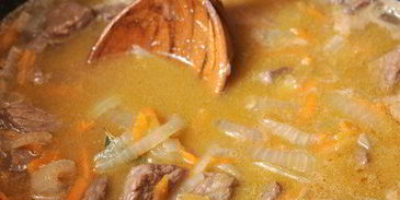 перловая каша с говядиной