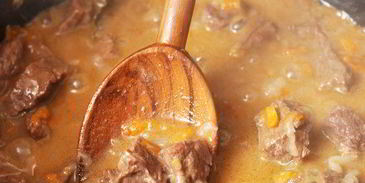 перловая каша с говядиной