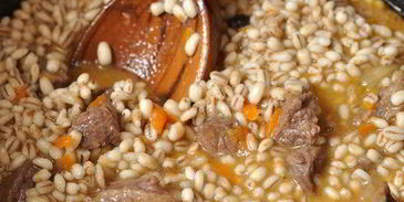 перловая каша с говядиной