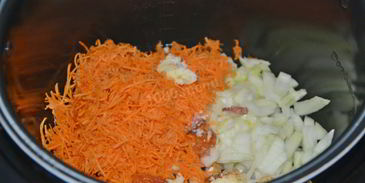 перловая каша с говяжьей тушенкой в мультиварке