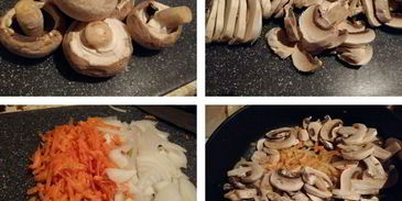 перловая каша с грибами в духовке