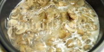 перловая каша с грибами в мультиварке