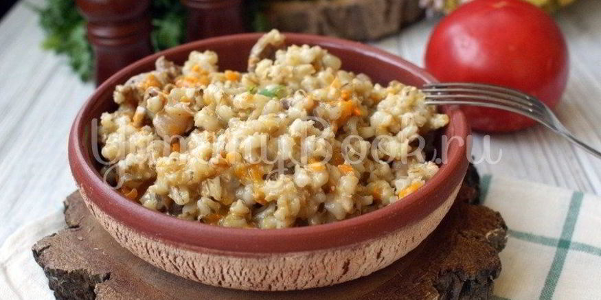 Рецепт перловой каши с куриными желудочками в мультиварке