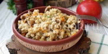 перловая каша с куриными желудочками в мультиварке