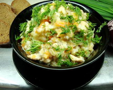 Перловая каша с курицей в мультиварке