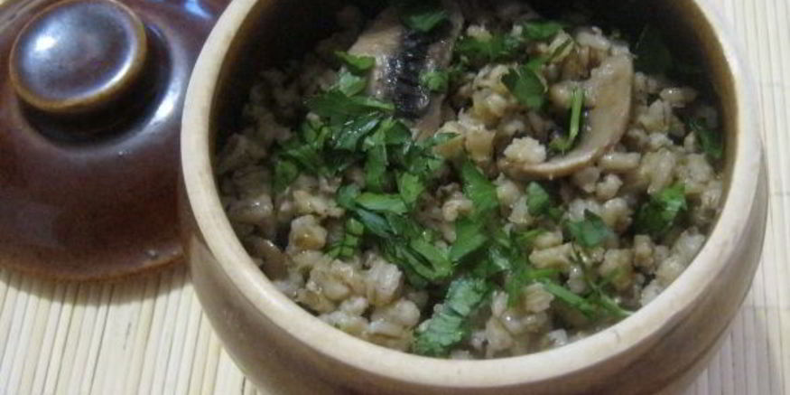 Рецепт перловой каши в духовке