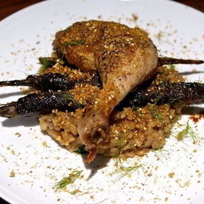 Перловка с курицей