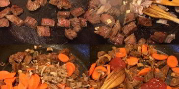 перловка с мясом и белыми грибами