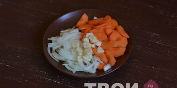 перловка с нутом и куриной грудкой