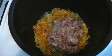 перловка с тушенкой в мультиварке