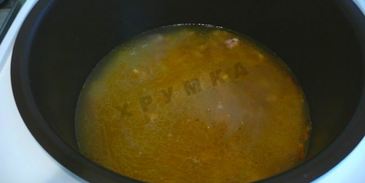 перловка с тушенкой в мультиварке