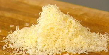 перловка с зеленью и сыром