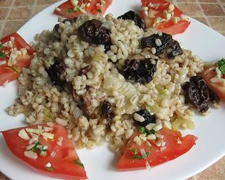 Перловка со строчками