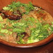 Рецепт Перловки со свининой в горшочках