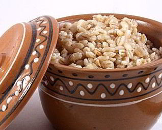 Перловка в горшочке