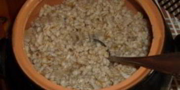 перловка в горшочке