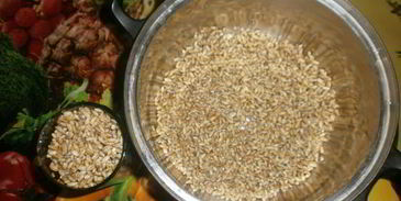 постная перловая каша с грибами