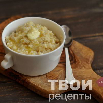 Пшеничная каша на молоке