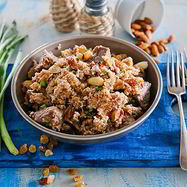 Рецепт Пшеничной каши с мясом в мультиварке