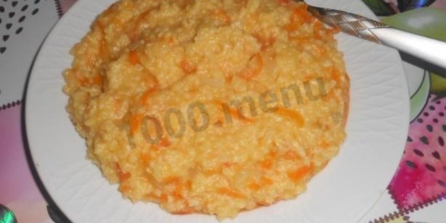 Рецепт каши пшенной по-новому на гарнир
