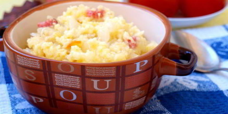 Рецепт пшеной каши с квашеной капустой