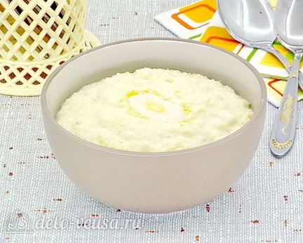 Пшенная каша на молоке в мультиварке
