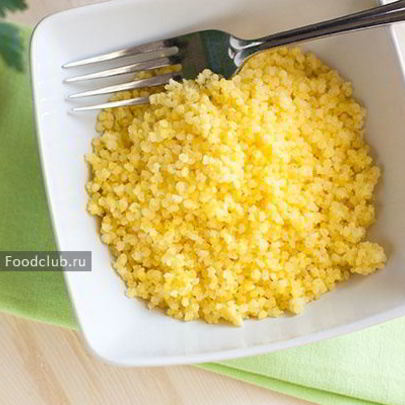 Пшенная каша на воде