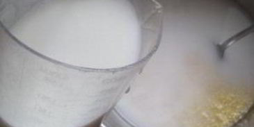 пшенная каша с изюмом