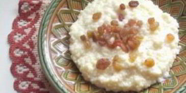 пшенная каша с изюмом