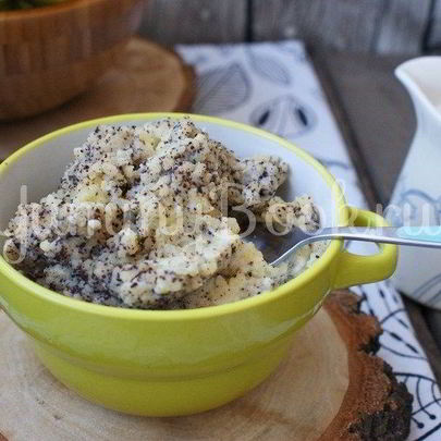 Пшенная каша с маком в мультиварке