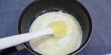 пшенная каша с молоком