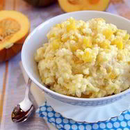 Рецепт Пшенной каши с тыквой в горшочках