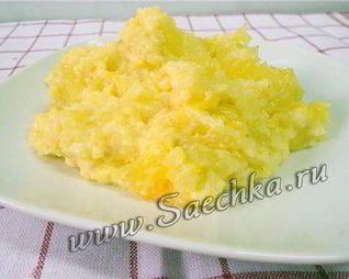 Пшенная каша с тыквой