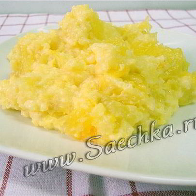 Пшенная каша с тыквой