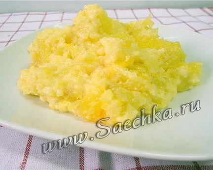 Пшенная каша с тыквой