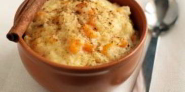 пшенная каша с яблоками