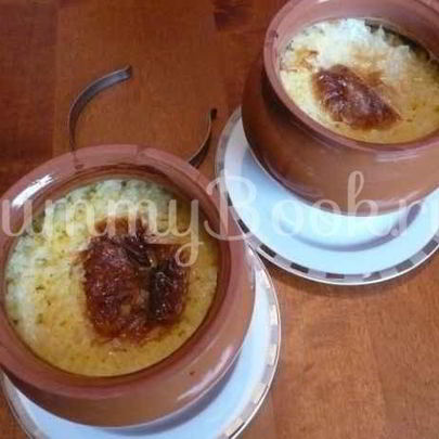 Пшенная каша в горшочках