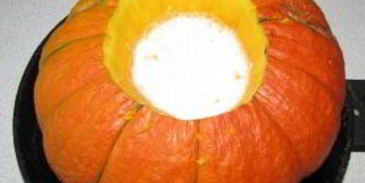 пшенная каша в тыкве