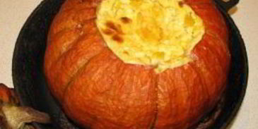 пшенная каша в тыкве