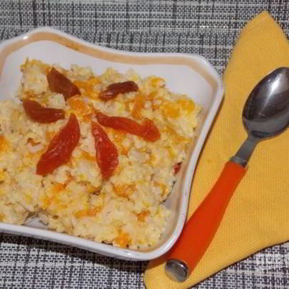 Пшенно-рисовая каша на молоке